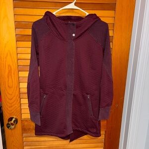 The North Face Recover Up Quilted Jacket, maroon - womens size small